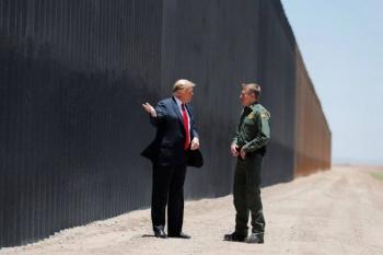 Donald Trump viaja a Texas para ver el muro fronterizo en &uacute;ltimos d&iacute;as de mandato