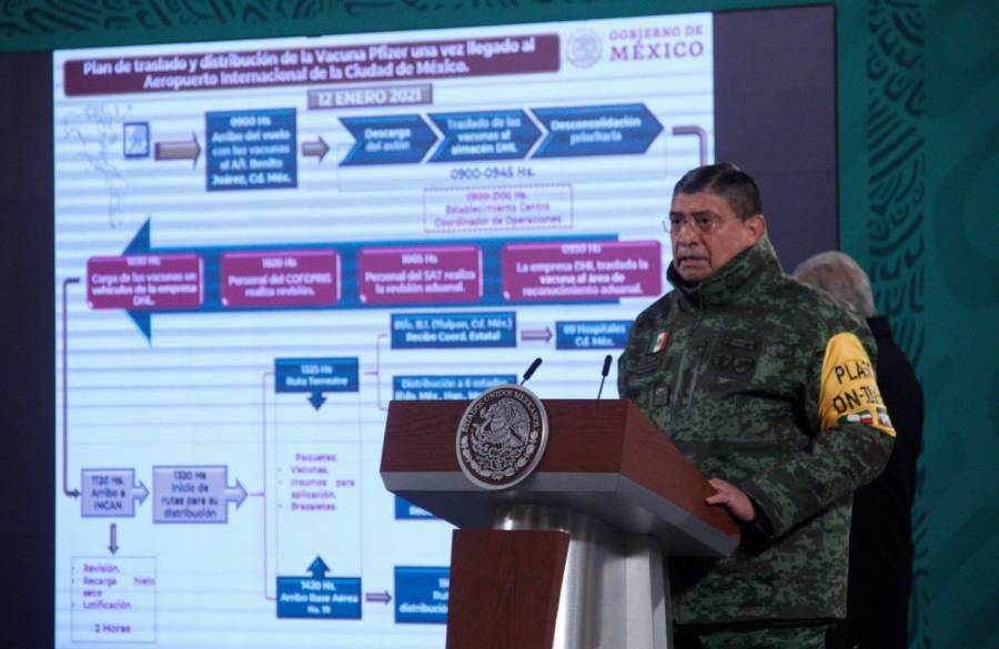 Fuerzas armadas distribuirán vacunas