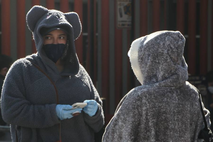 Prevén temperaturas de 4 grados centígrados en seis alcaldías de la CDMX