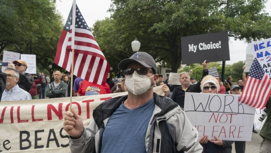 Hay tensión en EEUU por protestas ante fin de presidencia Trump