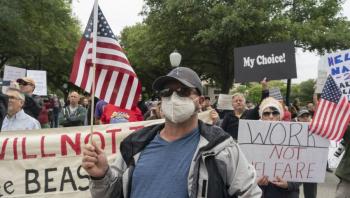 Hay tensi&oacute;n en EEUU por protestas ante fin de presidencia Trump