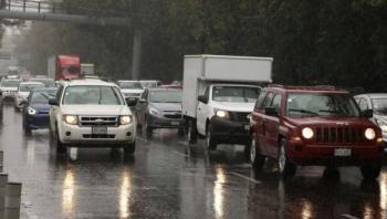 Se registran lluvias en gran parte de la CDMX