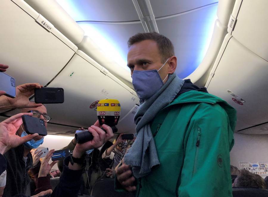 Alexei Navalny regresa a Rusia pese a las amenazas del Gobierno de Vladimir Putin