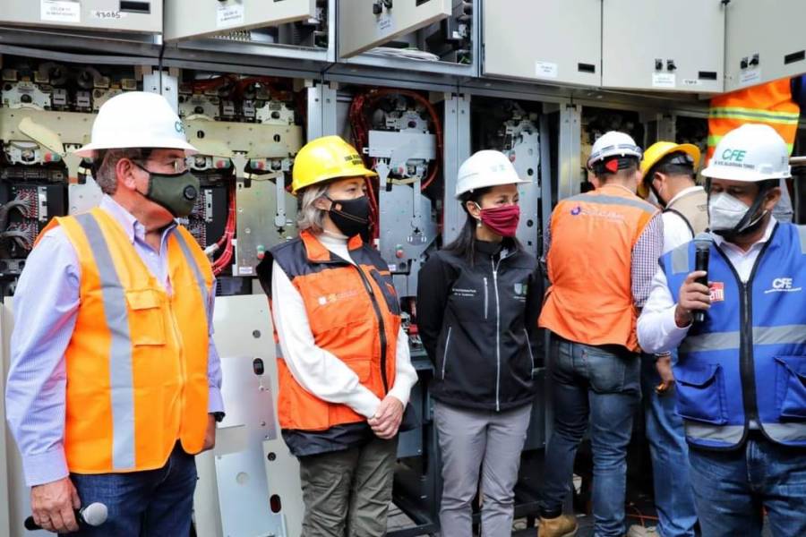 Compromete Sheinbaum modernización de líneas del STC Metro