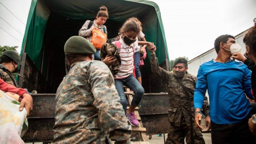 Piden al gobierno de M&eacute;xico proteger derechos de ni&ntilde;os en caravana migrante