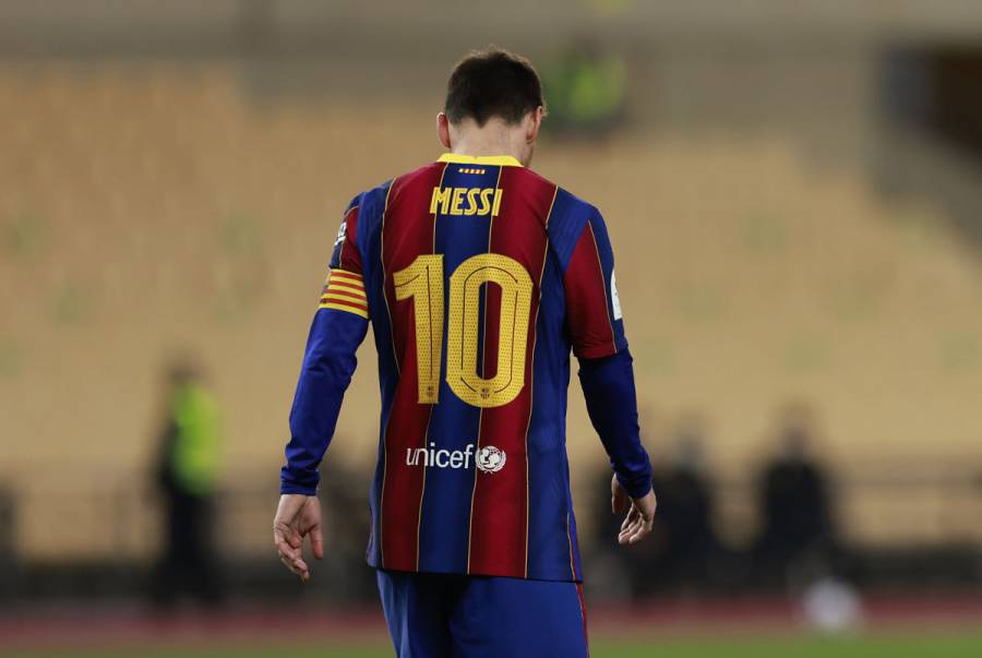 Sancionan a Messi con dos partidos tras expulsi&oacute;n en Supercopa