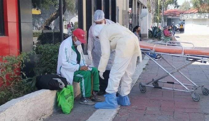 En Ecatepec, abandonan a Abuelito con síntomas de Covid-19