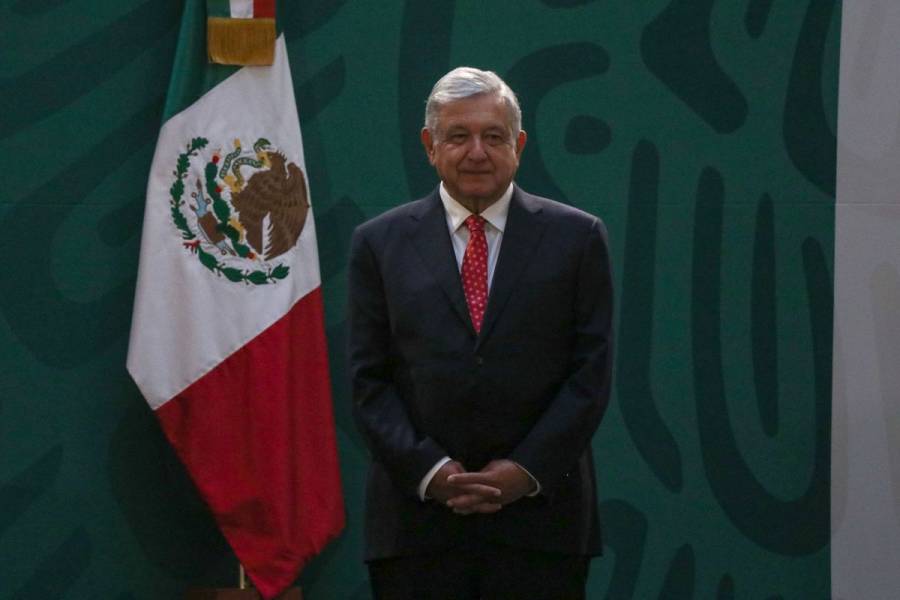 Se registra apagón en conferencia mañanera de AMLO