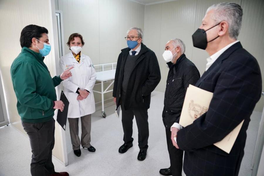 IMSS habilita Centro de Atención Temporal COVID-19 en Naucalpan