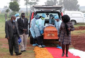 Tasa de muerte por COVID-19 en &Aacute;frica ya es mayor que a nivel mundial