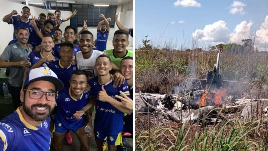 Cuatro jugadores de club Palmas murieron en un accidente aéreo