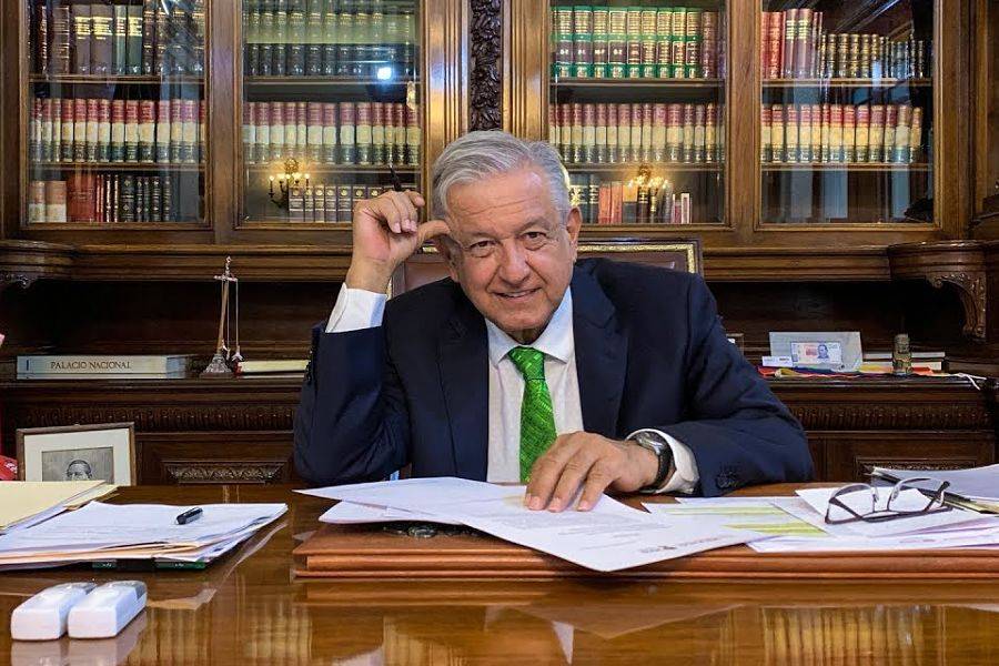 AMLO se recupera en Palacio Nacional tras contraer COVID-19
