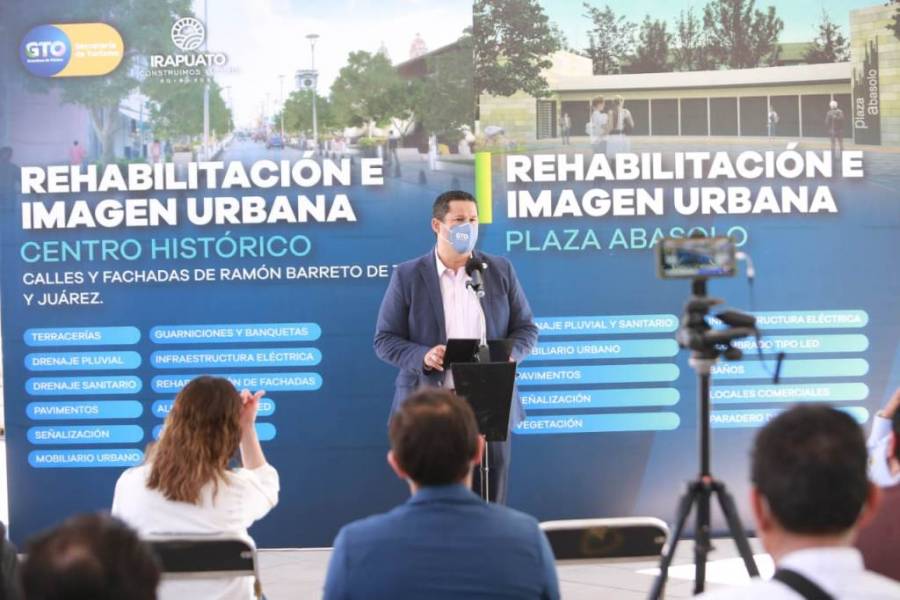 Invierten 800 mdp en obras y acciones en Irapuato, Guanajuato