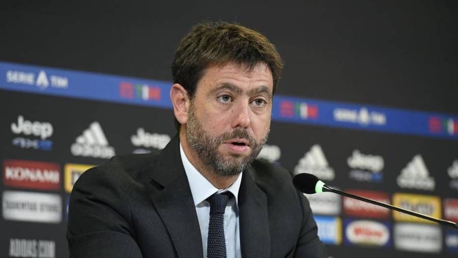 Agnelli teme que clubes del fútbol europeo pierdan 8.500 millones de euros, por Covid