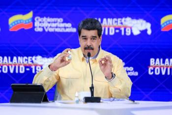 Sin respaldo cient&iacute;fico, Maduro presenta la cura para el Covid