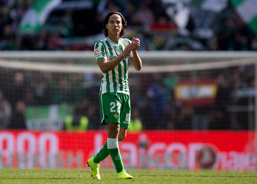 Diego Lainez, da positivo a COVID-19