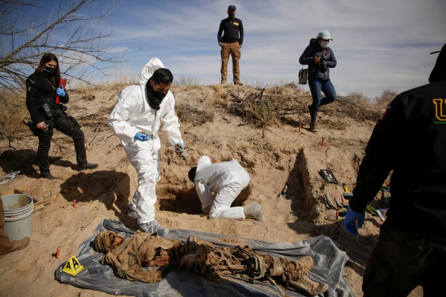Hallan fosas clandestinas en municipio de Guadalupe