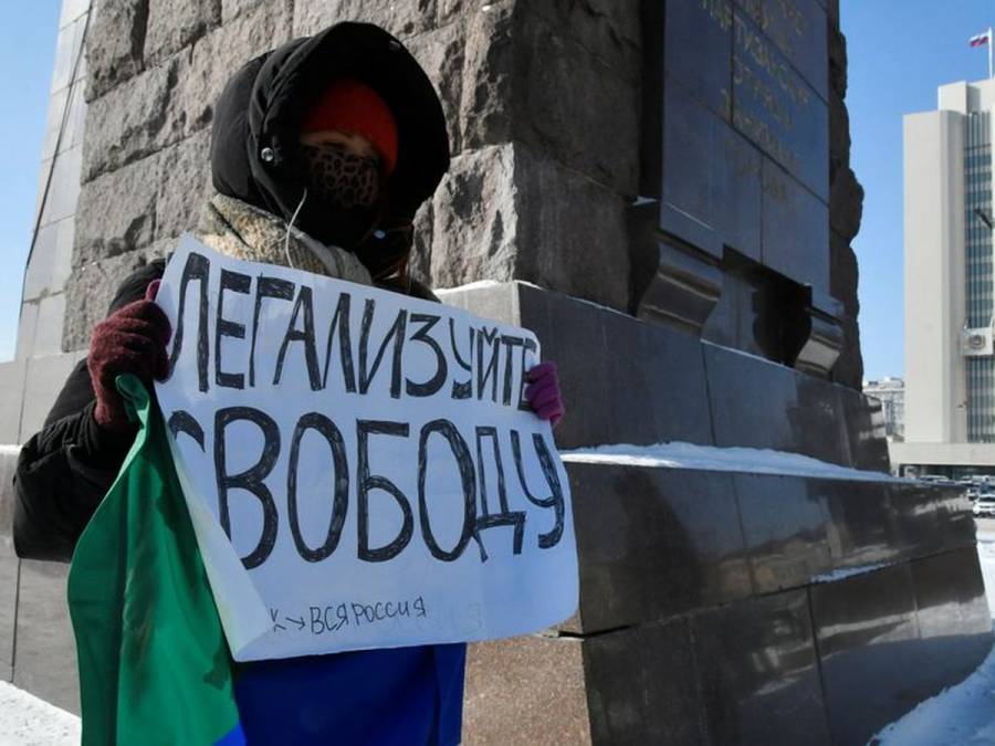 Rusia detiene más de 5.000 personas en protestas por liberación de Navalny