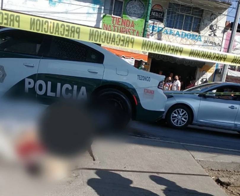 En Tláhuac, fallece motociclista que viajaba sin casco y con su hijo a bordo