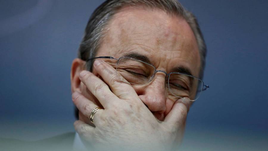 Florentino Pérez, presidente del Real Madrid, da positivo a COVID-19