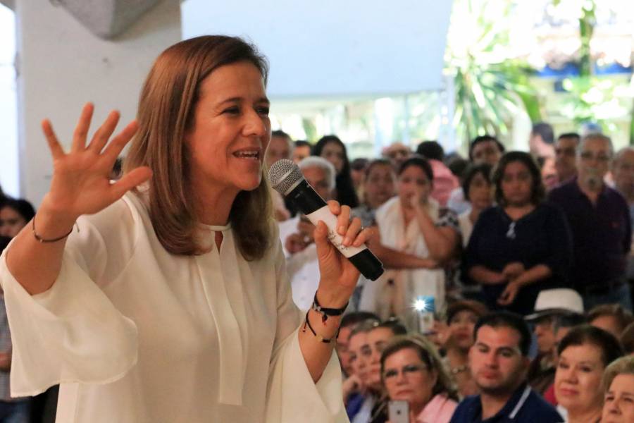 Margarita Zavala va con el PAN por una diputación federal