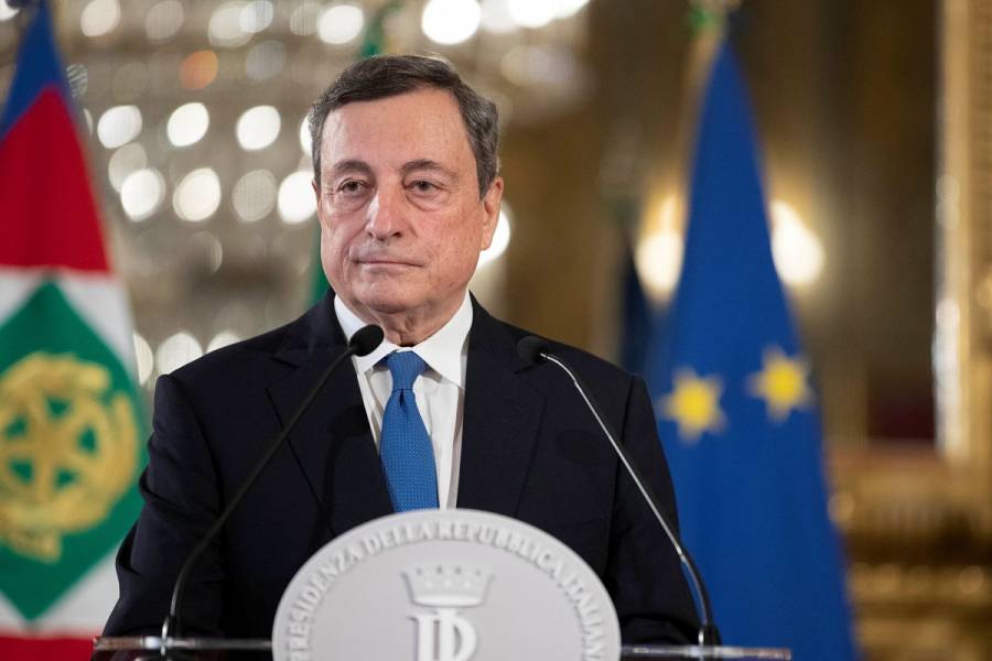 Mario Draghi inicia conversaciones para formar un nuevo gobierno en Italia