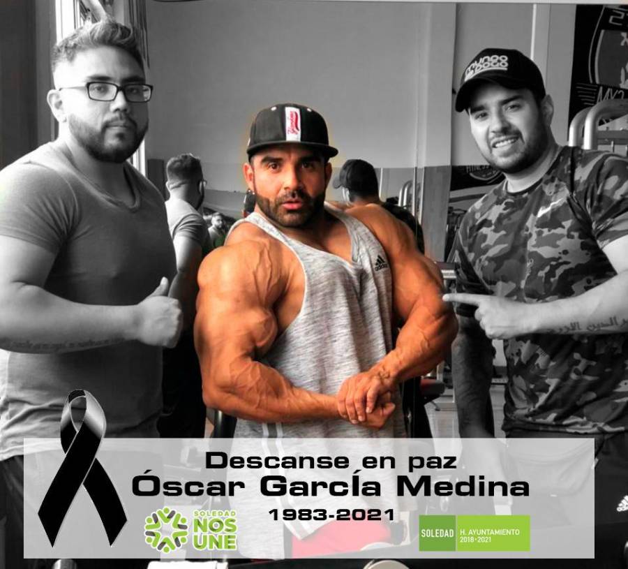 Ayuntamiento de Soledad lamenta el fallecimiento del deportista Oscar García Medina