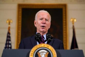 Joe Biden pide un minuto de silencio por las v&iacute;ctimas de Covid, previo al Super Bowl