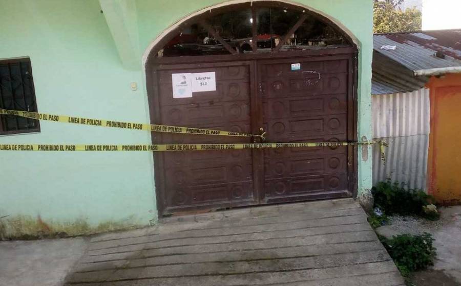Catean casa del presunto acosador de Mariana Sánchez en Ocosingo, Chiapas