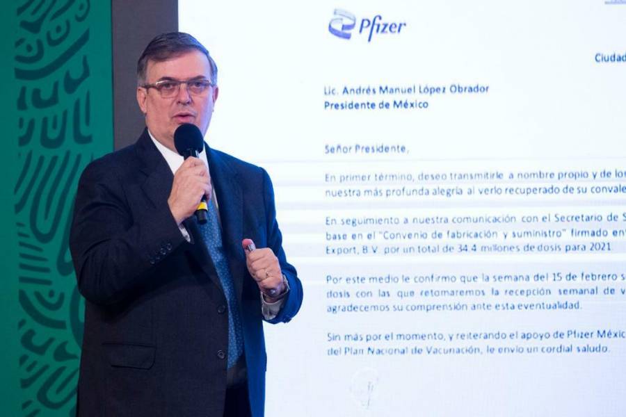 Se congratula Marcelo Ebrard por autorización de uso a vacunas CanSino y Sinovac