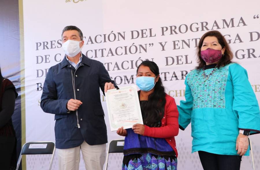 Ponen en marcha en Chiapas programa de Aulas Móviles de Capacitación