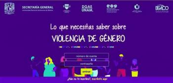Sensibiliza la UNAM a sus estudiantes en violencia de g&eacute;nero