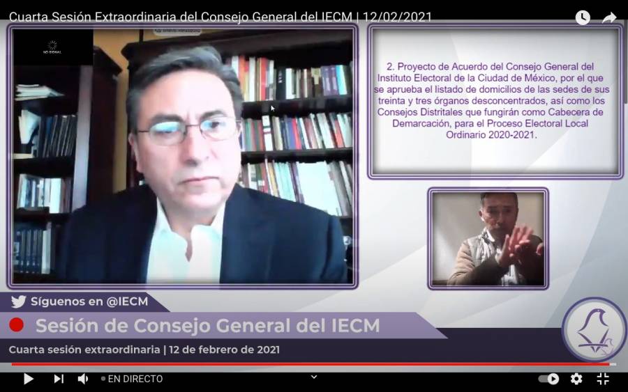 IECM busca retomar las labores presenciales, ante el Proceso Electoral