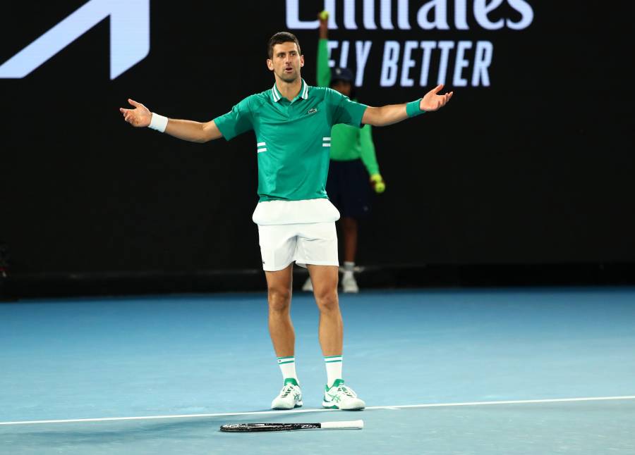 Durante partido de Djokovic, desalojan estadio por nuevo confinamiento en Australia