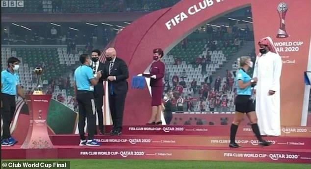 Desprecio a mujeres causa polémica en la premiación del Mundial de Clubes en Qatar