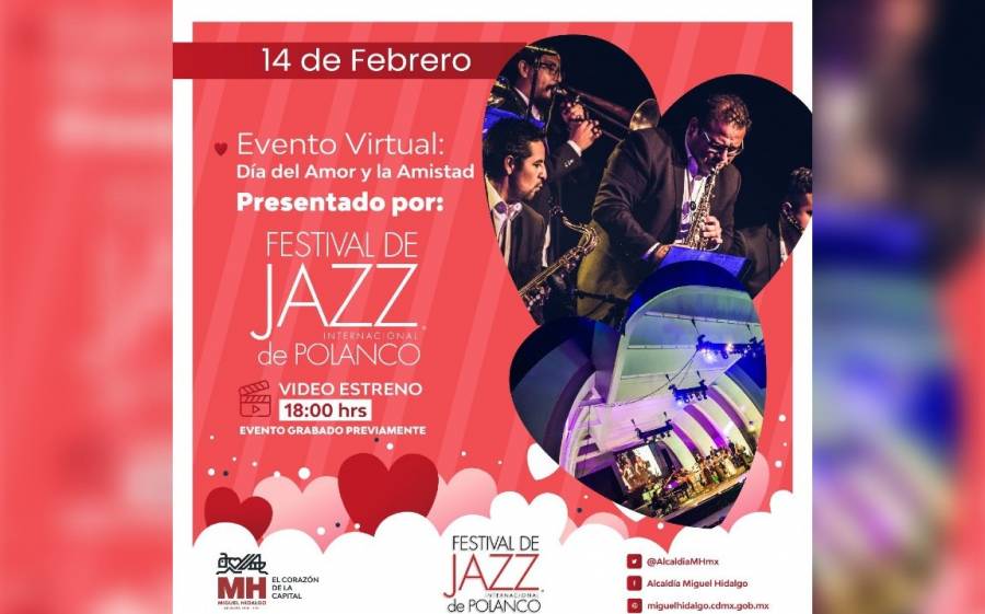 La Alcaldía Miguel Hidalgo ofrece concierto virtual de Jazz