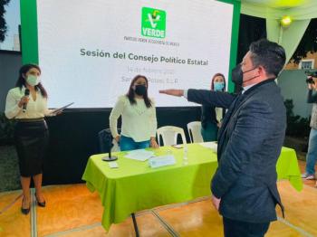 Aprueba consejo pol&iacute;tico de pvem candidatura a gobernador de gallardo