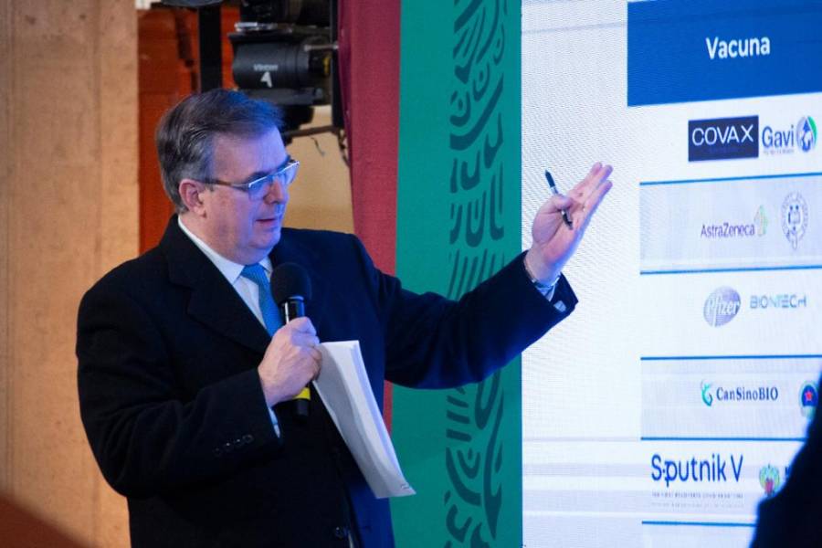 México protestará ante ONU por acaparamiento de vacunas: Marcelo Ebrard