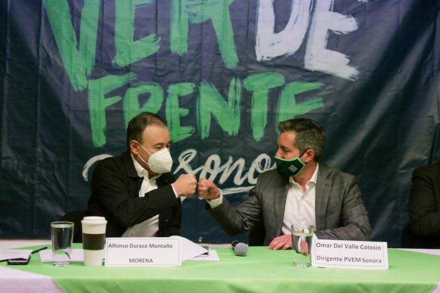 Registra Alfonso Durazo su candidatura ante el Partido Verde Ecologista