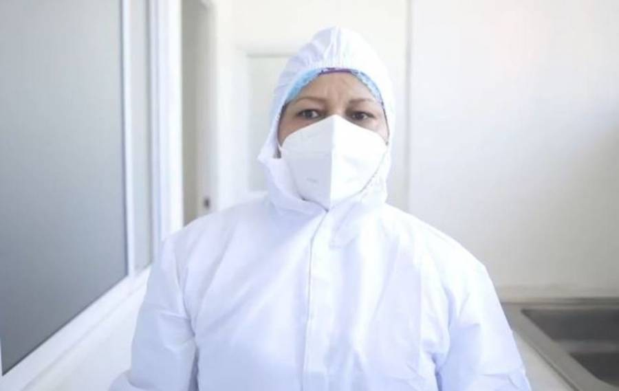 Una enfermera es la primera en recibir la vacuna contra el COVID-19 en Colombia