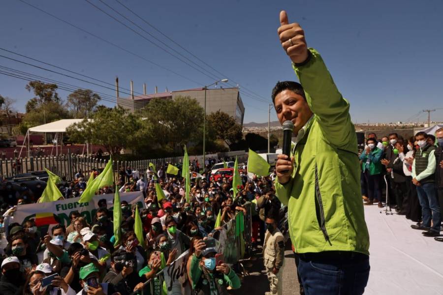 Ricardo Gallardo, candidato a gobernador por PT-PVEM