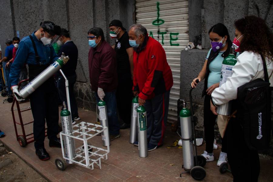 Disrupción en distribución, causa de escasez de oxígeno