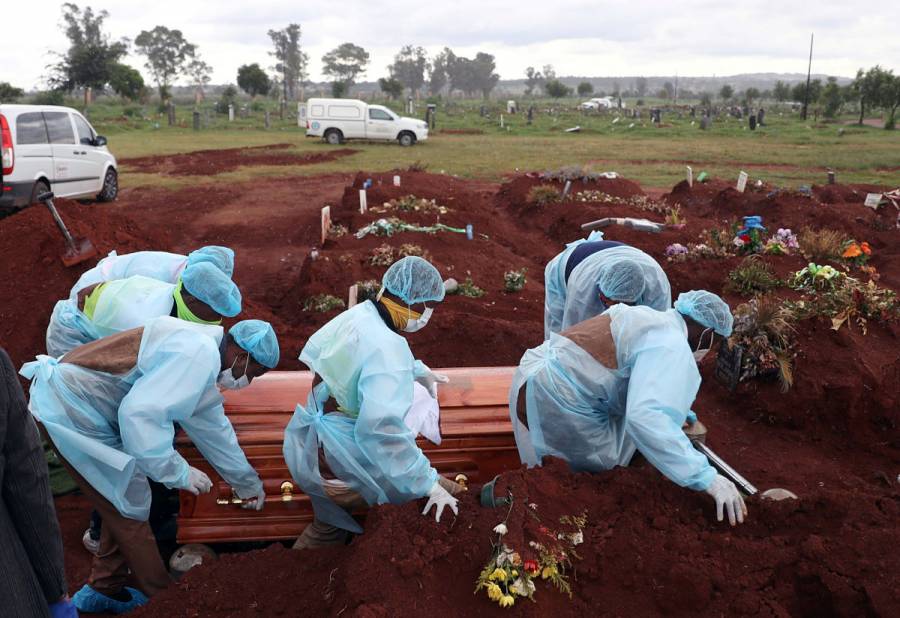 África supera las 100 mil muertes por COVID-19 tras segunda ola
