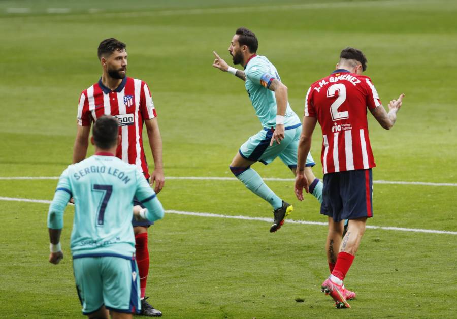 Atlético de Madrid cae ante el Levante y reabre LaLiga