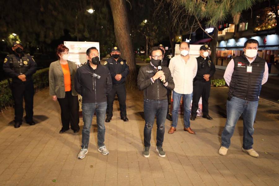Policía Covid disipa más de 500 reuniones en Miguel Hidalgo