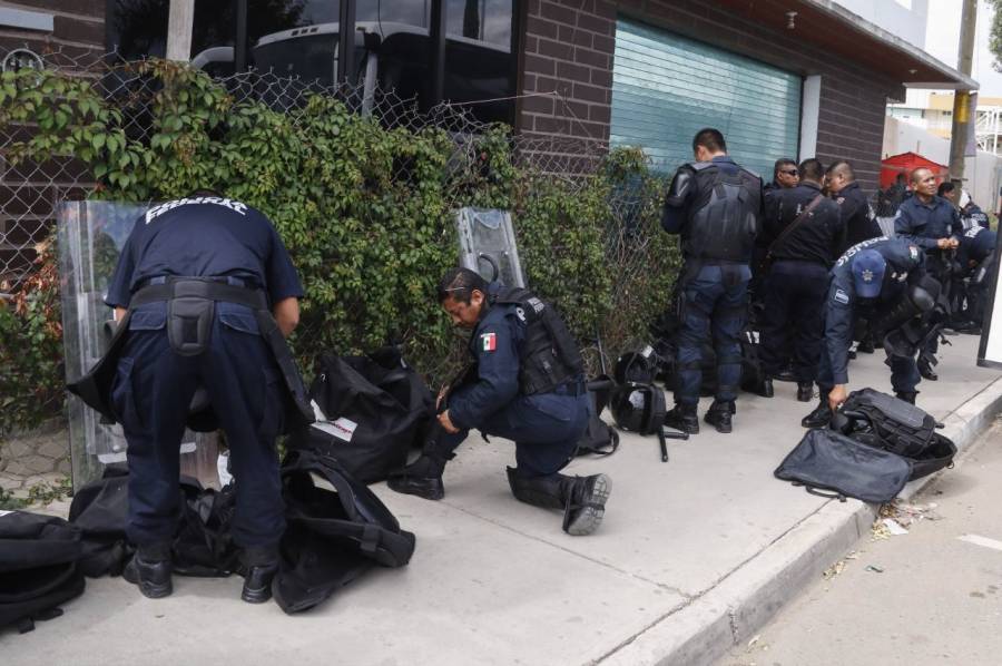 En Oaxaca, proponen reforma para basificar a policías, y dotarlos de prestaciones de ley