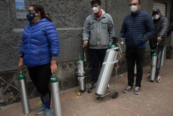 Por Covid, 1.1 millones de tanques de  ox&iacute;geno se consumen cada d&iacute;a en el mundo