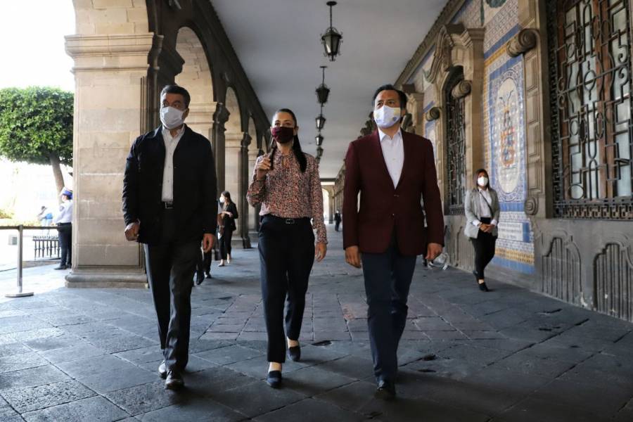 7 gobernadores de Morena, en Acuerdo por la Democracia