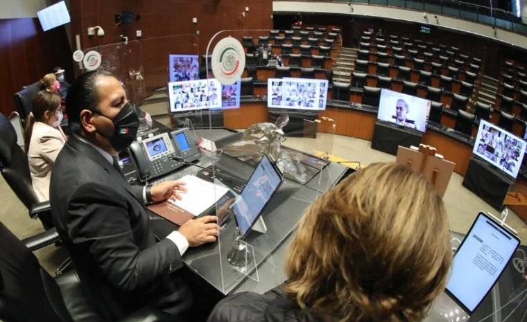 Aprueba Senado en lo general la reforma eléctrica propuesta por AMLO