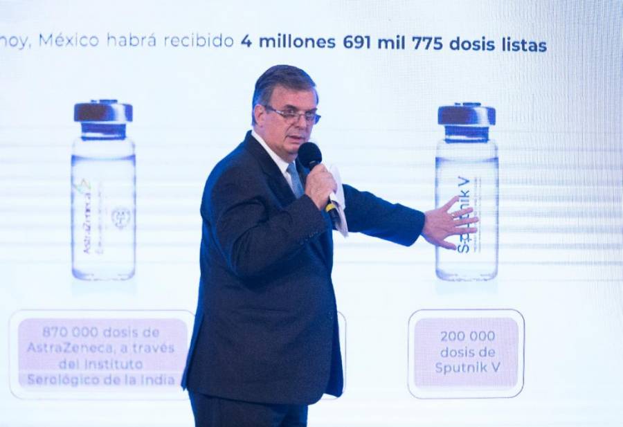 A finales de marzo estará lista la vacuna envasada en México: Marcelo Ebrard